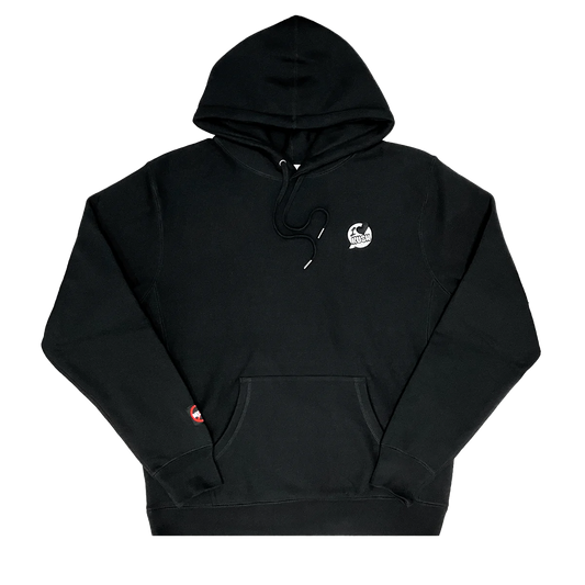 BLACK HEART HOODY