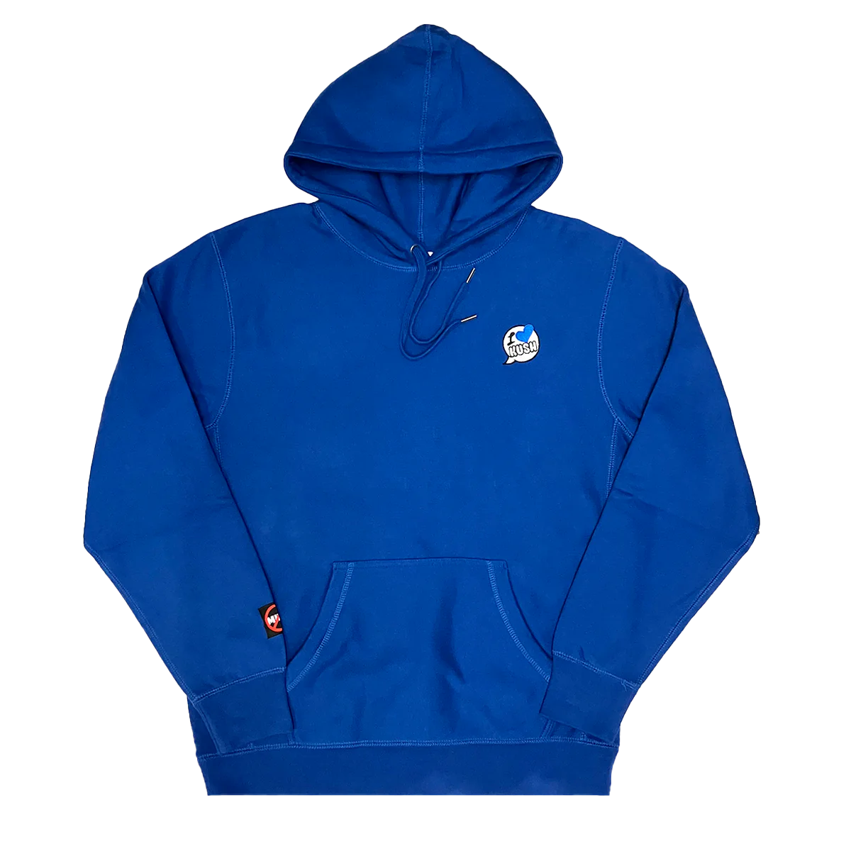 BLUE HEART HOODY