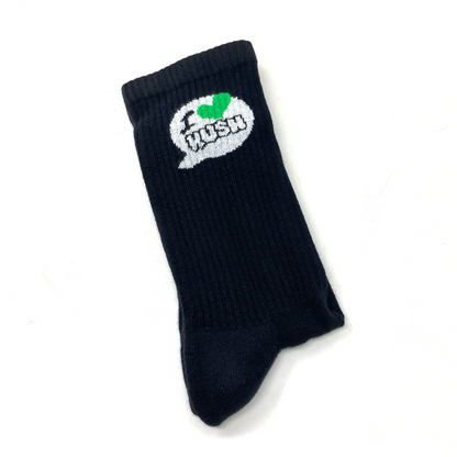 Green Heart Socks